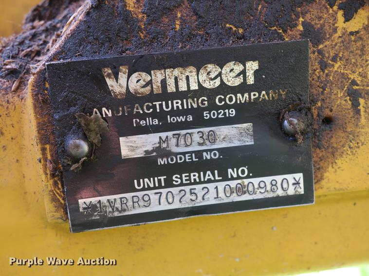 image for item DB8839 Vermeer 7030 disc mower