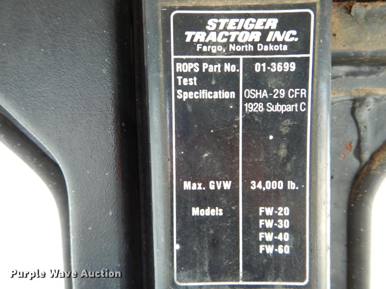 image for item DE6076 1977 Ford FW30 4WD tractor