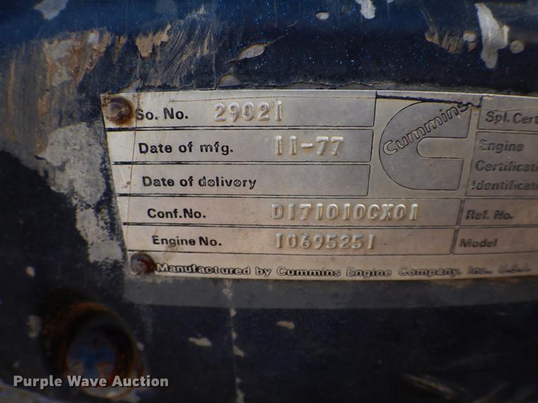 image for item DE6076 1977 Ford FW30 4WD tractor