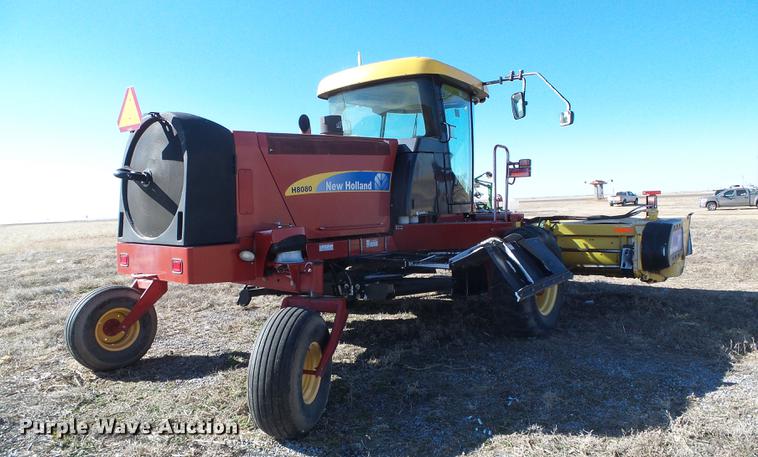 image for item DF2950 2013 New Holland H8080 windrower