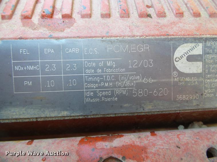 image for item DF2978 2004 International Eagle 9400i silage truck