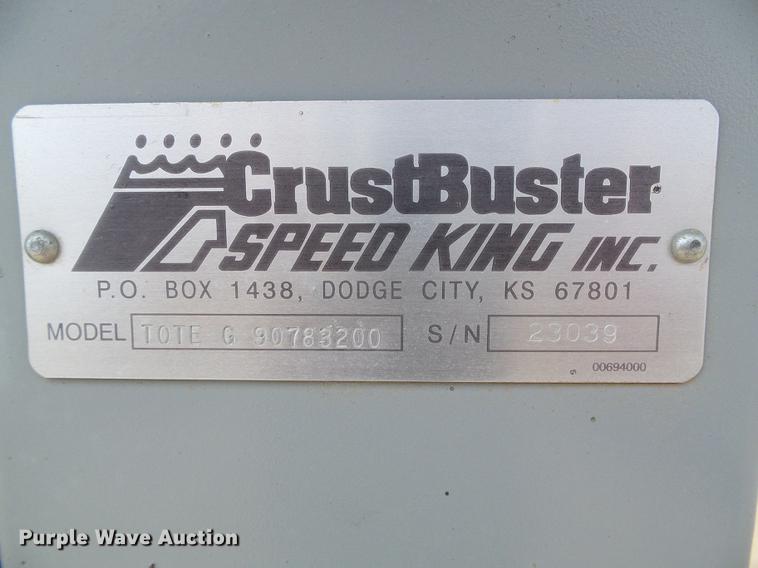 image for item DF2994 2011 Speed King Tote G 90783200 seed tote