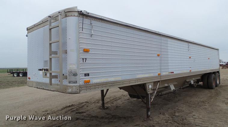 image for item DF2997 1995 Timpte double hopper grain trailer