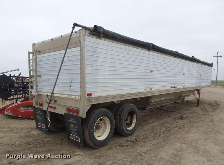 image for item DF2997 1995 Timpte double hopper grain trailer
