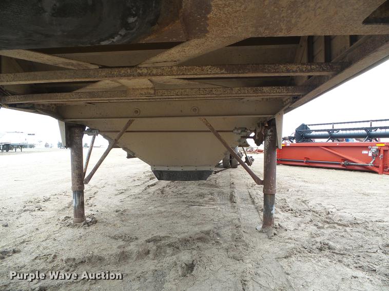 image for item DF2997 1995 Timpte double hopper grain trailer