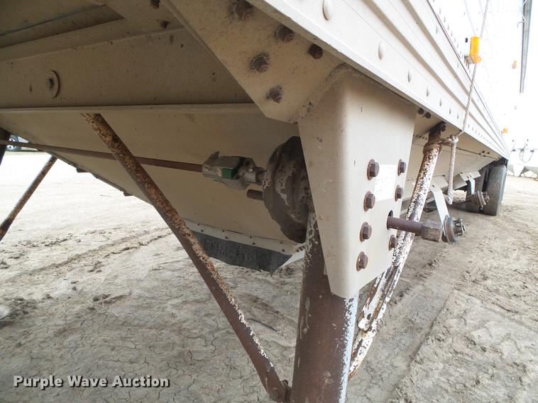 image for item DF2997 1995 Timpte double hopper grain trailer