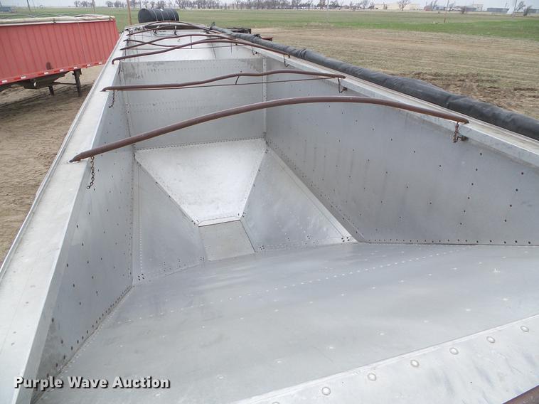 image for item DF2997 1995 Timpte double hopper grain trailer
