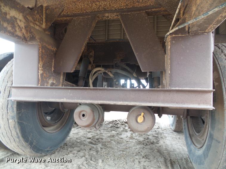 image for item DF2997 1995 Timpte double hopper grain trailer