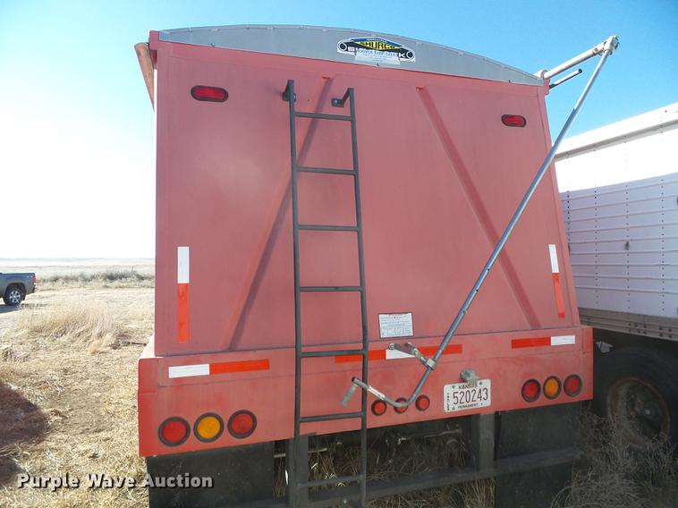 image for item DF2998 2012 Renegade double hopper bottom grain trailer