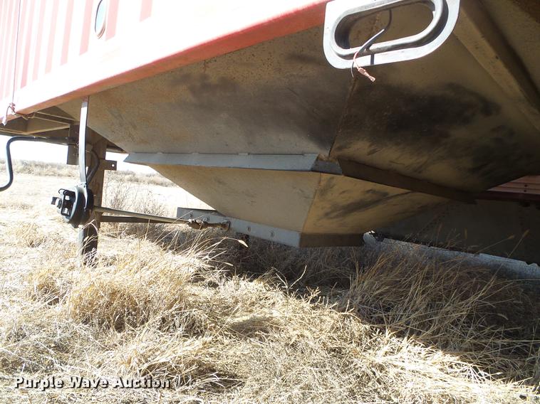 image for item DF2998 2012 Renegade double hopper bottom grain trailer