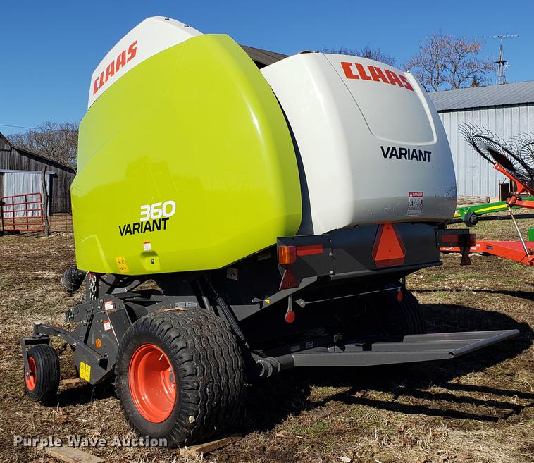 image for item DF3365 2014 Claas Variant 360 round baler
