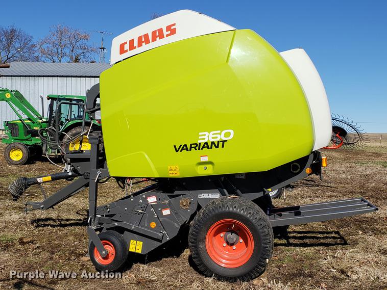 image for item DF3365 2014 Claas Variant 360 round baler