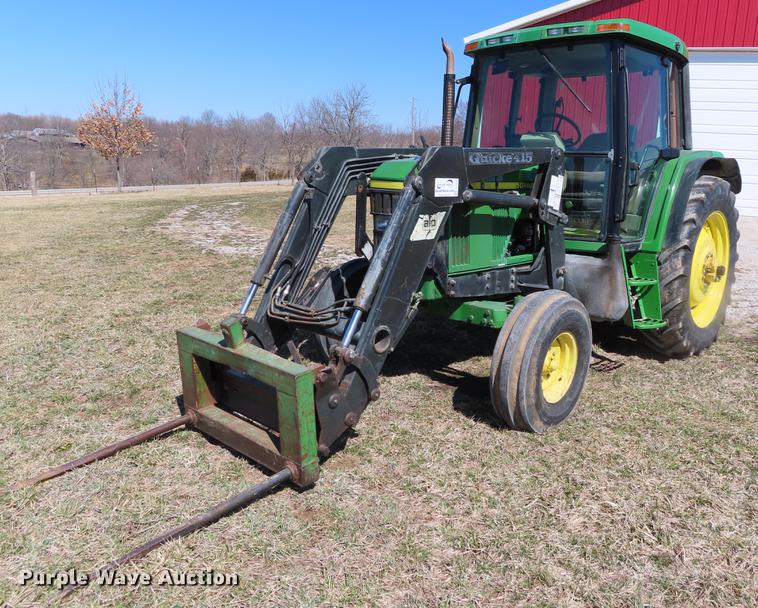 image for item DF7725 1998 John Deere 6410 tractor