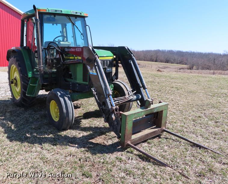 image for item DF7725 1998 John Deere 6410 tractor