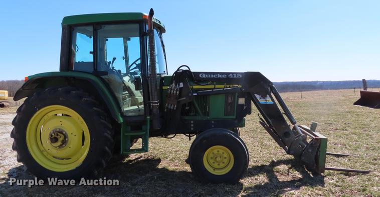 image for item DF7725 1998 John Deere 6410 tractor