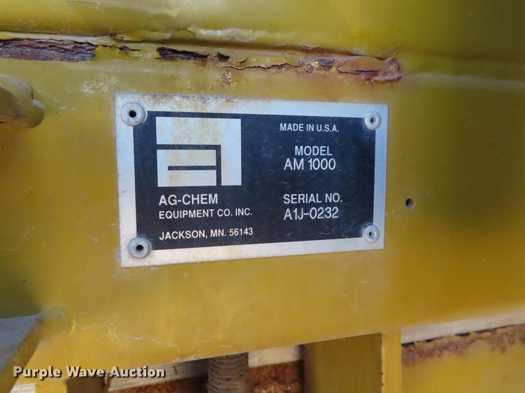 image for item DF7732 2003 Ag-Chem TerraGator 8104 applicator