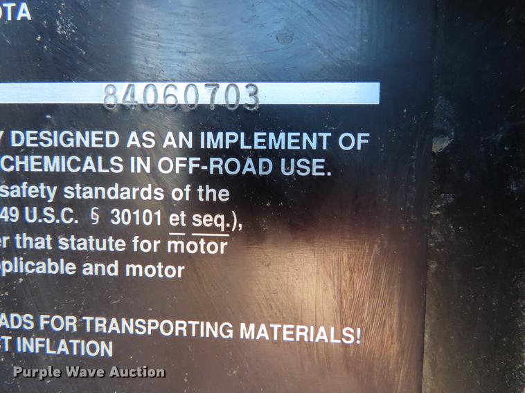 image for item DF7732 2003 Ag-Chem TerraGator 8104 applicator