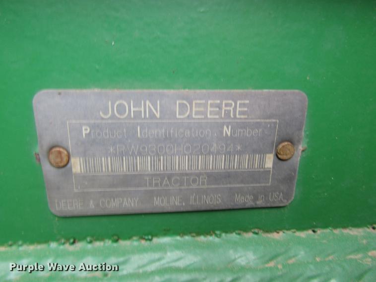 image for item DF7909 1999 John Deere 9300 4WD tractor