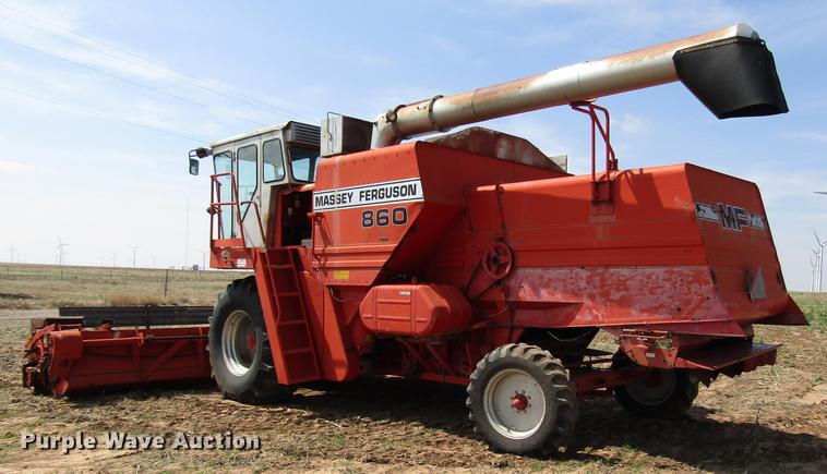 image for item DF7916 1983 Massey-Ferguson 860 combine