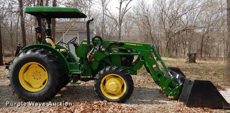 image for item DY9799 2015 John Deere 5075E MFWD tractor