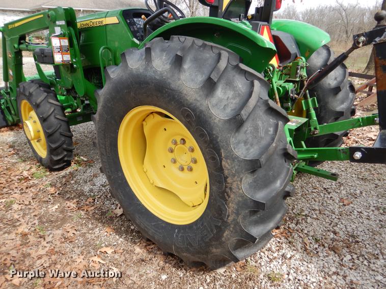 image for item DY9799 2015 John Deere 5075E MFWD tractor