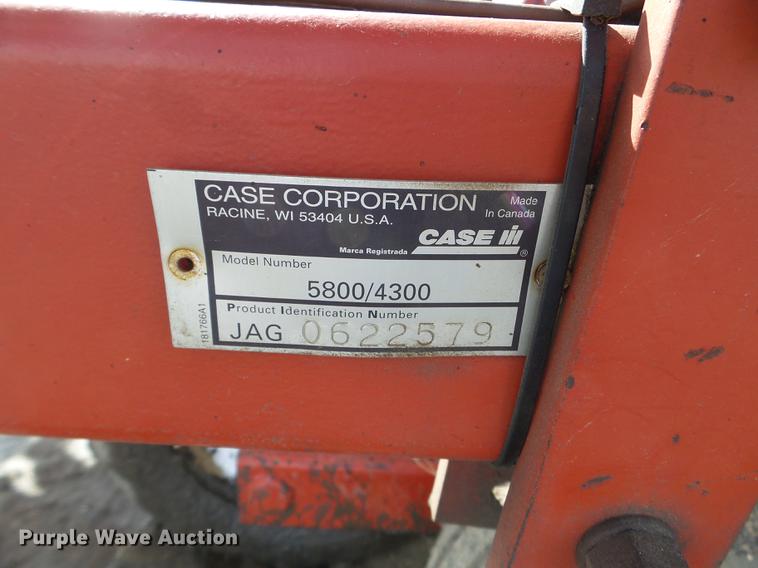 image for item EW9980 Case IH 4300 field cultivator