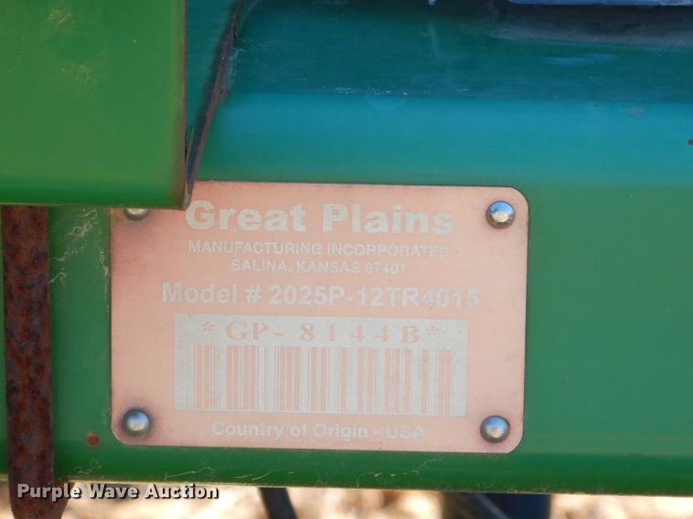 image for item EZ9853 2007 Great Plains 2025P-12TR4015 grain drill