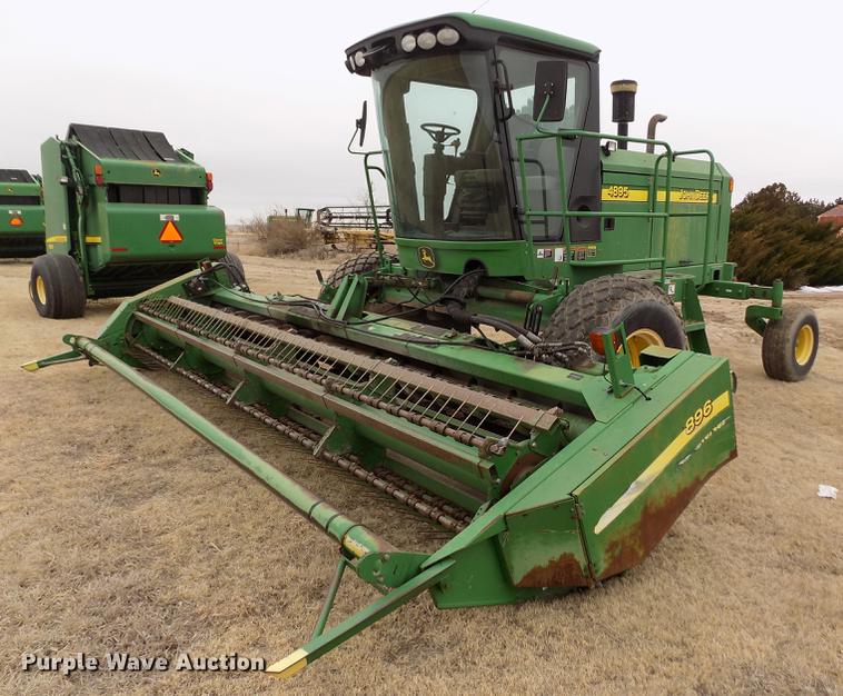 image for item FA9515 2006 John Deere 4895 windrower