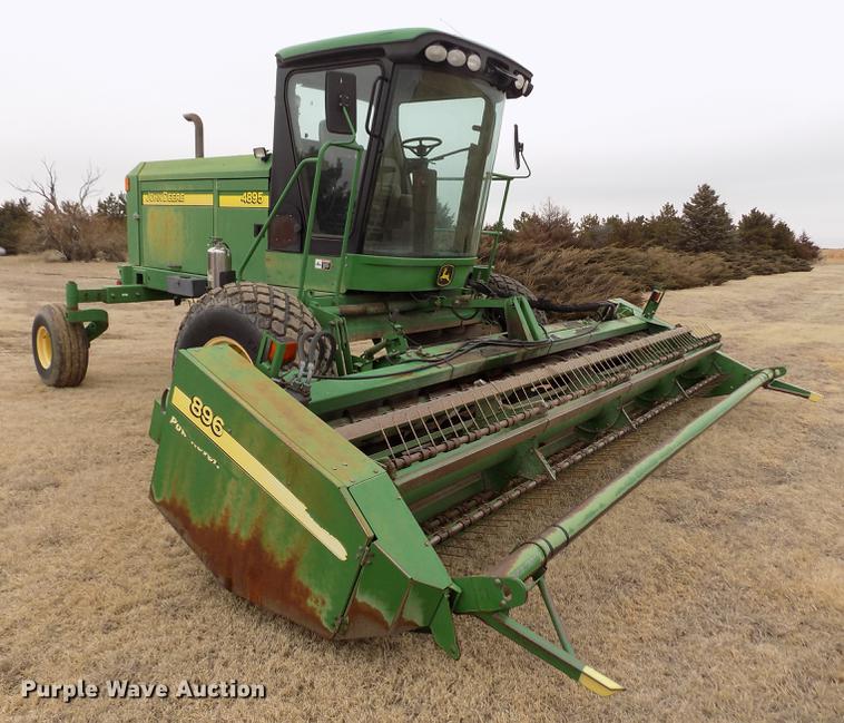 image for item FA9515 2006 John Deere 4895 windrower