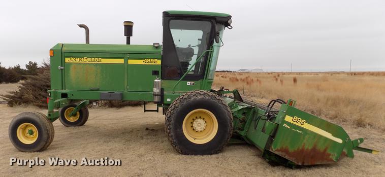 image for item FA9515 2006 John Deere 4895 windrower