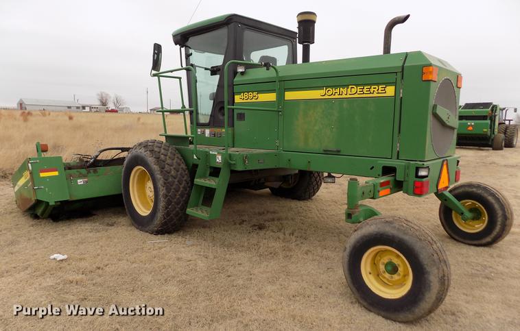 image for item FA9515 2006 John Deere 4895 windrower