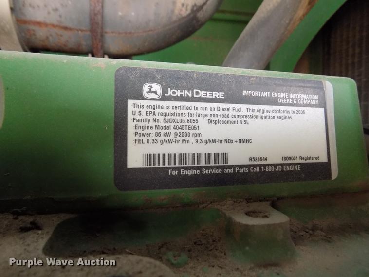 image for item FA9515 2006 John Deere 4895 windrower