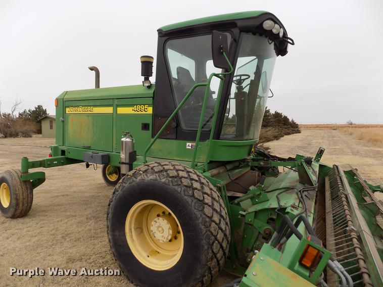 image for item FA9515 2006 John Deere 4895 windrower