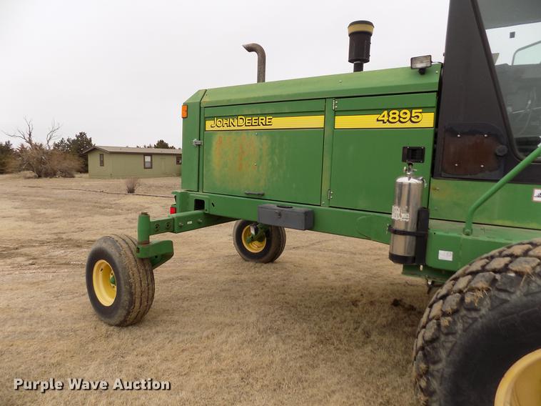 image for item FA9515 2006 John Deere 4895 windrower