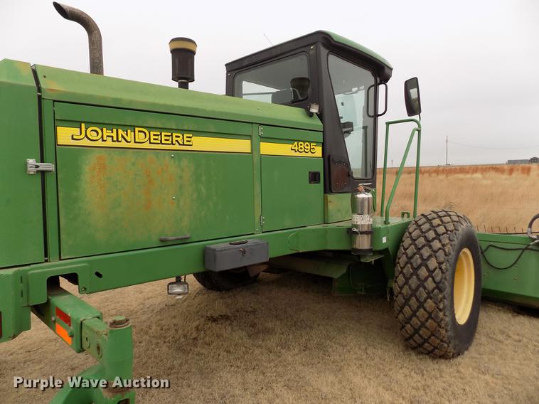 image for item FA9515 2006 John Deere 4895 windrower