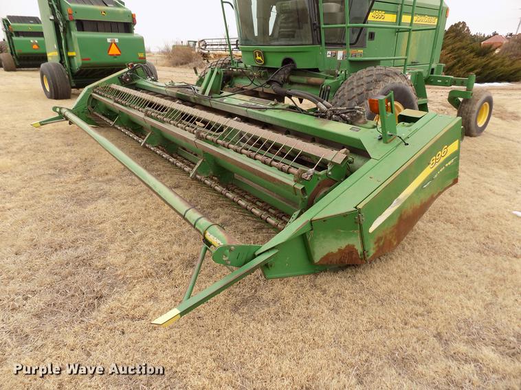image for item FA9515 2006 John Deere 4895 windrower