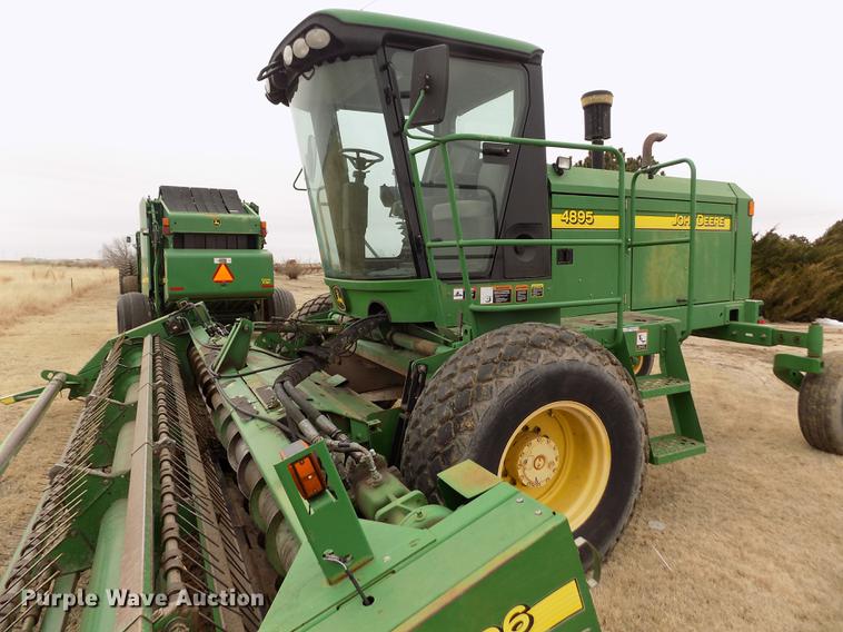 image for item FA9515 2006 John Deere 4895 windrower
