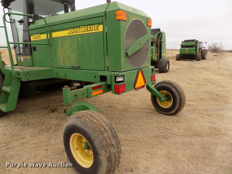 image for item FA9515 2006 John Deere 4895 windrower