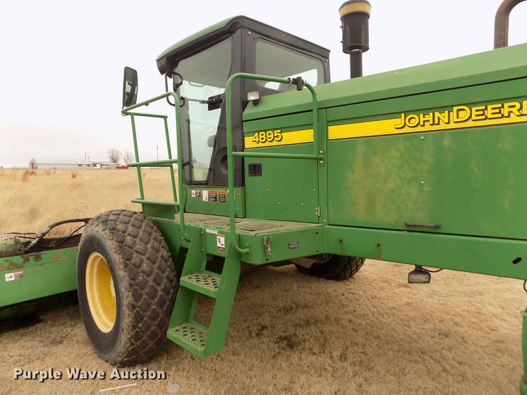 image for item FA9515 2006 John Deere 4895 windrower