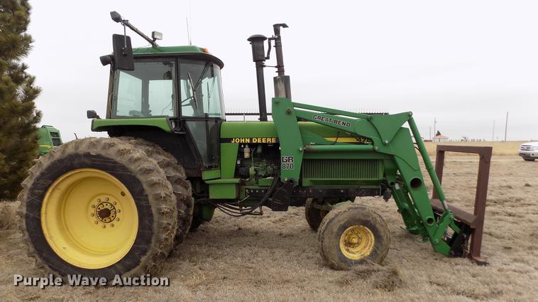 image for item FA9520 1989 John Deere 4755 tractor