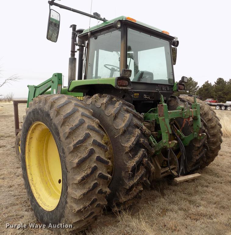 image for item FA9520 1989 John Deere 4755 tractor