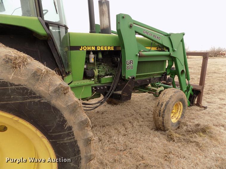 image for item FA9520 1989 John Deere 4755 tractor