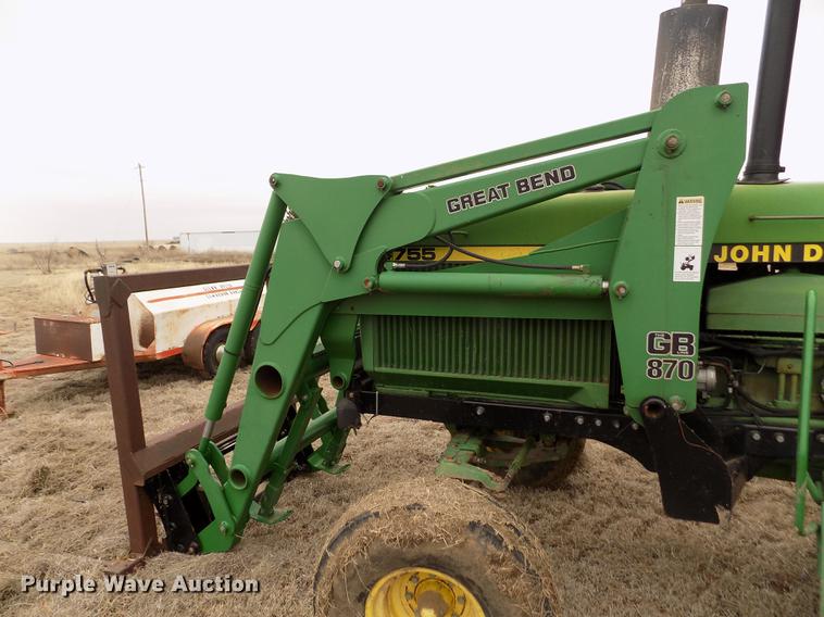 image for item FA9520 1989 John Deere 4755 tractor