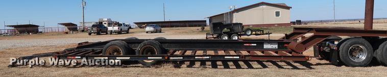 image for item FE9598 Kent's shop built combine trailer