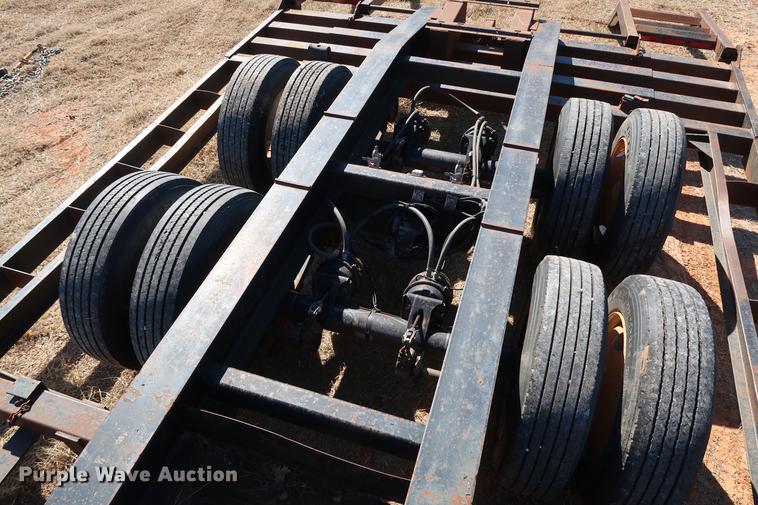 image for item FE9598 Kent's shop built combine trailer