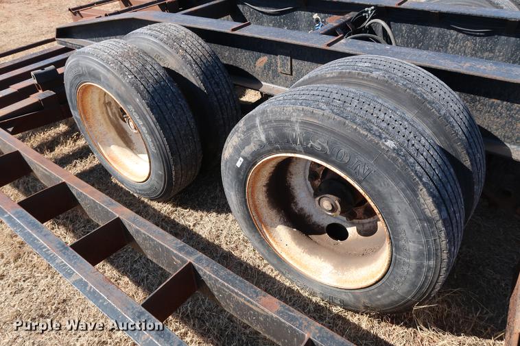 image for item FE9598 Kent's shop built combine trailer