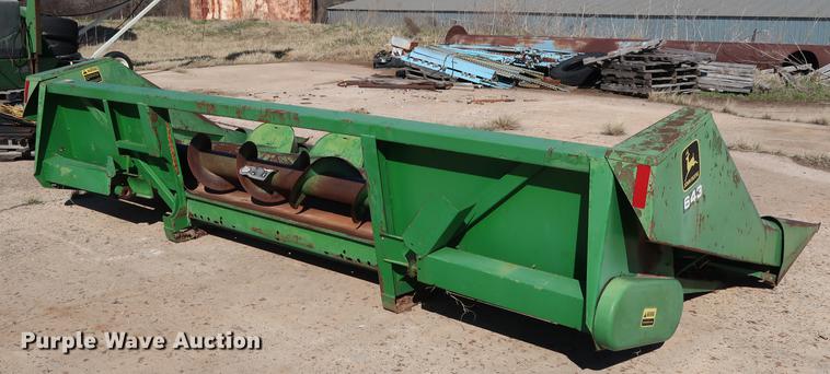image for item FE9599 (2) John Deere 643 corn heads
