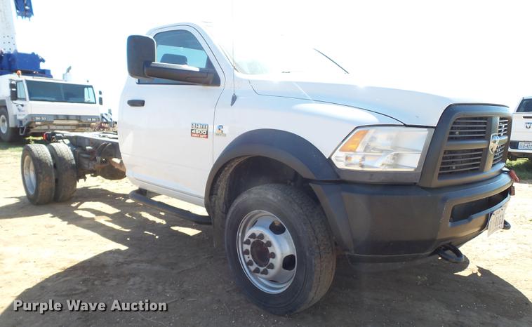 image for item FS9511 2012 Dodge Ram 4500 truck cab and chassis
