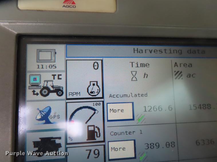 image for item L1485 2009 Challenger 670B RWA combine