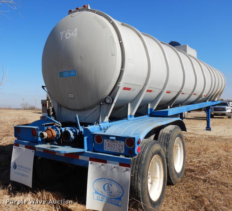 image for item DD3622 1976 Fruehauf TAOE2W tank trailer